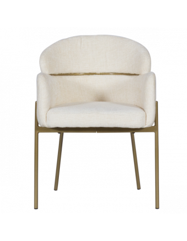 Трапезен стол CROTONE 1 - крем