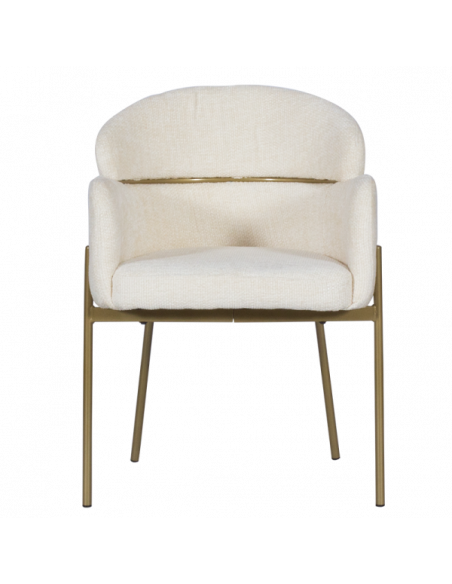 Трапезен стол CROTONE 1 - крем