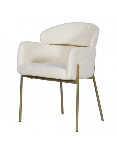 Трапезен стол CROTONE 1 - крем