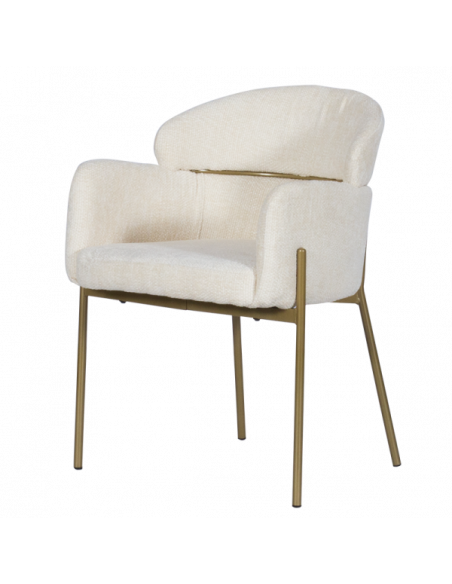 Трапезен стол CROTONE 1 - крем