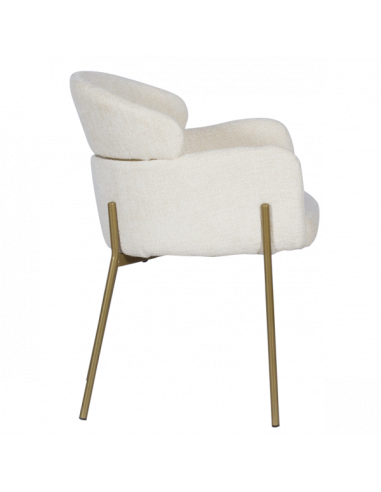 Трапезен стол CROTONE 1 - крем