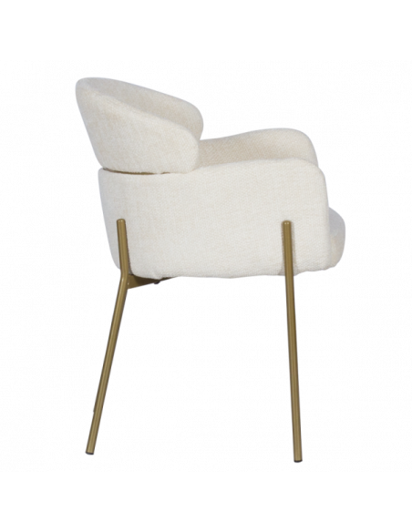 Трапезен стол CROTONE 1 - крем