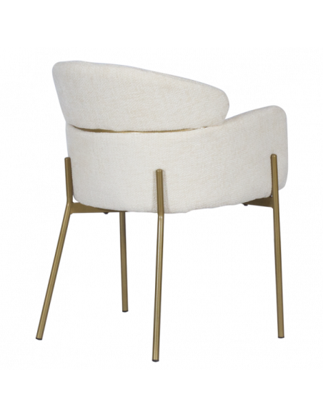 Трапезен стол CROTONE 1 - крем