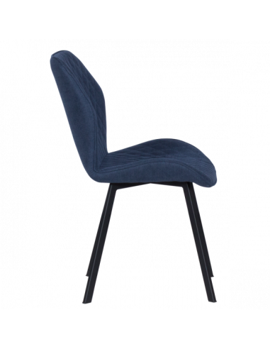 Трапезен стол FANO - тъмносин