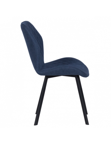 Трапезен стол FANO - тъмносин