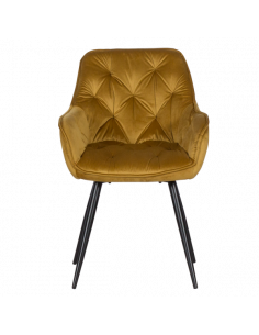 Трапезен стол LATINA - жълт 2