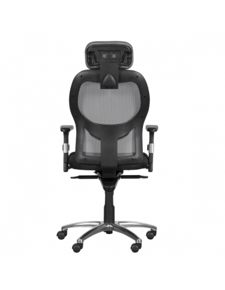 Ергономичен стол Carmen 7520 - черен - сив