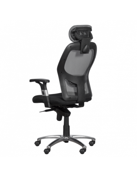 Ергономичен стол Carmen 7520 - черен - сив