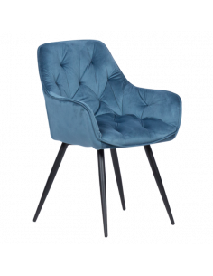 Трапезен стол LATINA - син