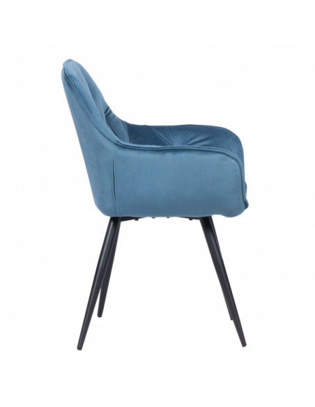 Трапезен стол LATINA - син