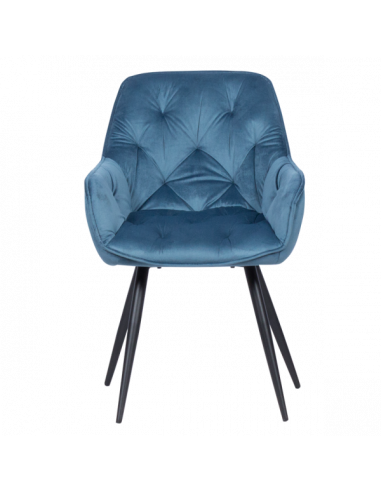 Трапезен стол LATINA - син