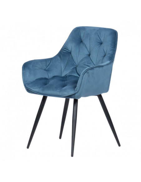 Трапезен стол LATINA - син