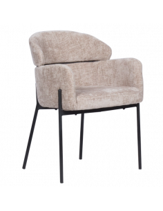 Трапезен стол CROTONE - светлобежов