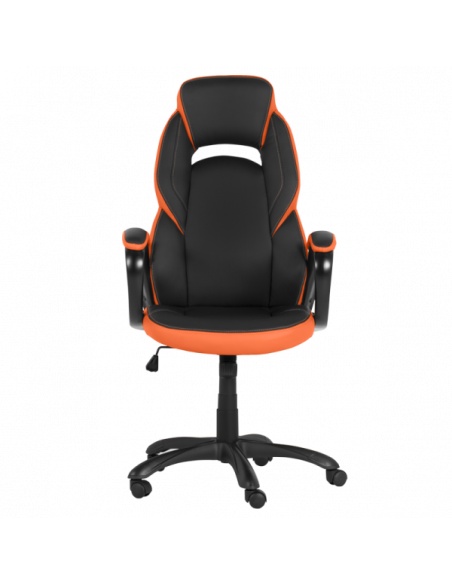Геймърски стол Carmen 7511 - черно-оранжев