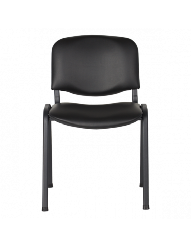 Посетителски стол Carmen 1131 LUX - черен