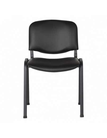 Посетителски стол Carmen 1131 LUX - черен