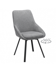 Трапезен стол WIGAN - сив BF 5