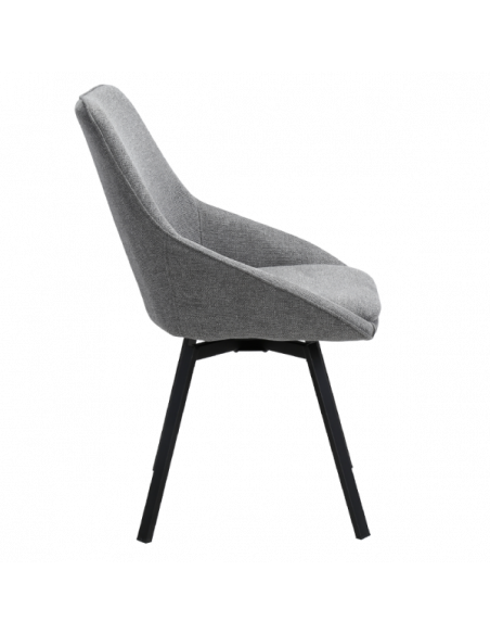 Трапезен стол WIGAN - сив BF 5