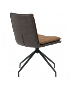 Трапезен стол RAMSEY - медено кафяв BF 1 2