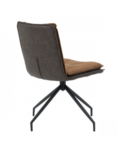 Трапезен стол RAMSEY - медено кафяв BF 1