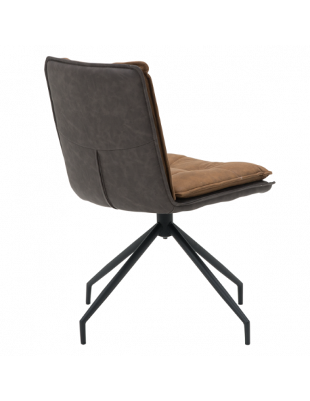 Трапезен стол RAMSEY - медено кафяв BF 1