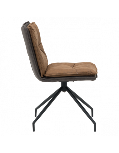 Трапезен стол RAMSEY - медено кафяв BF 1