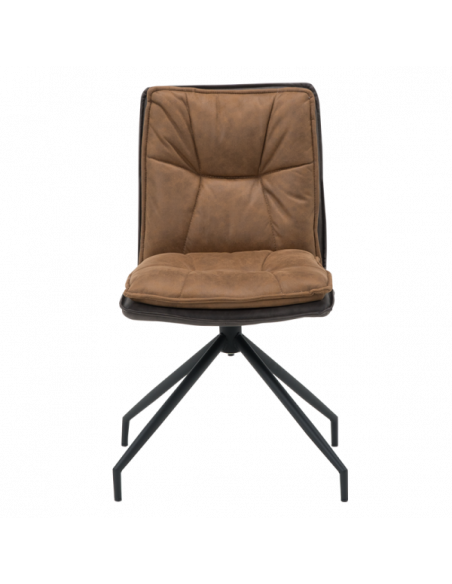 Трапезен стол RAMSEY - медено кафяв BF 1