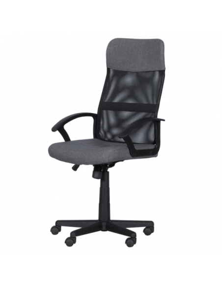 Работен офис стол Carmen 6592 - сив-черен