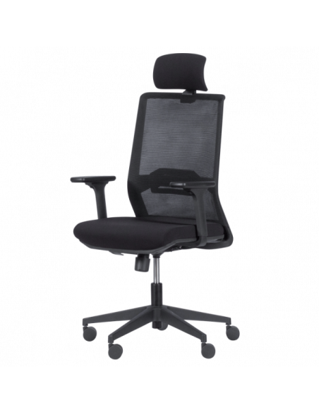 Президентски офис стол Carmen 7566 - черен