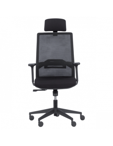 Президентски офис стол Carmen 7566 - черен