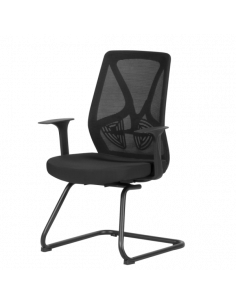 Посетителски стол Carmen 7569 - черен 2