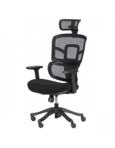 Ергономичен стол Carmen 7582 - черен