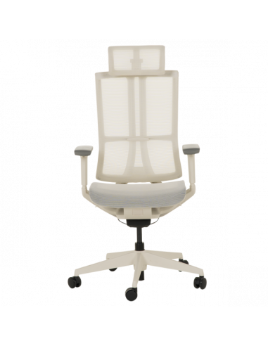 Ергономичен стол Carmen 7574 - крем