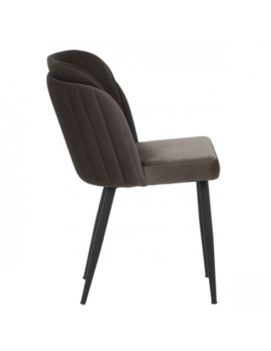 Трапезен стол ZENNE - сив 04