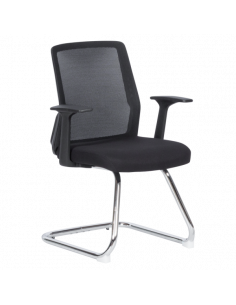 Посетителски стол Carmen 6006 - черен