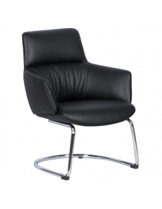 Посетителски стол KELLS - черен