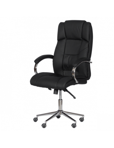 Президентски офис стол Carmen 6506-1 - черен LUX