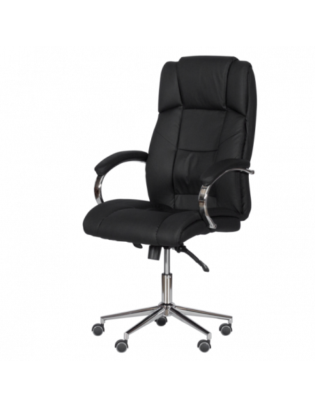 Президентски офис стол Carmen 6506-1 - черен LUX