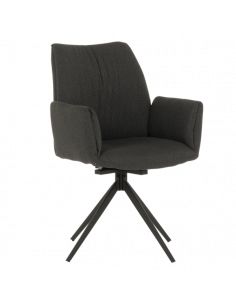 Трапезен стол COMO - тъмносив