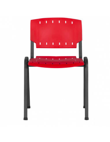 Посетителски стол Prizma - червен