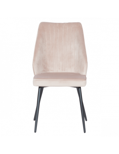 Трапезен стол LAREDO - светъл крем