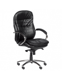 Президентски офис стол Carmen 6114 - черен