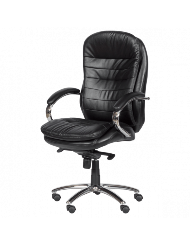 Президентски офис стол Carmen 6114 - черен