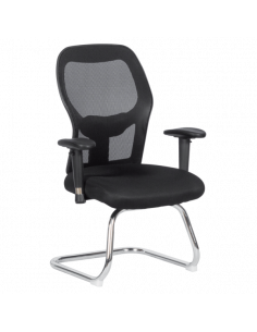 Посетителски стол Carmen 7620 - черен