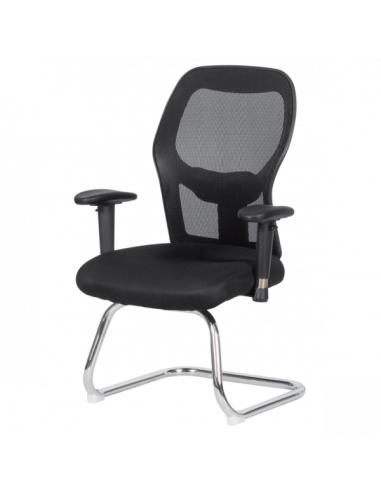 Посетителски стол Carmen 7620 - черен