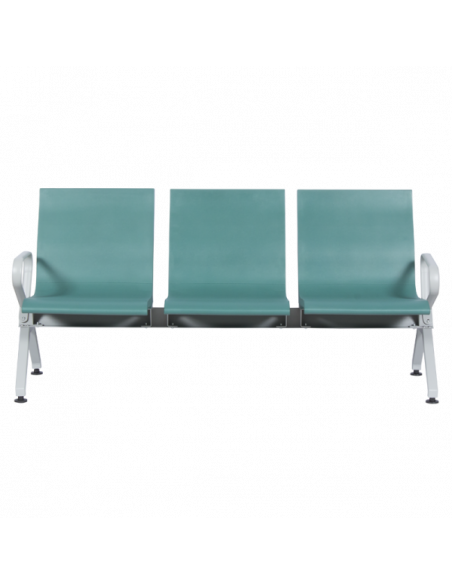 Посетителска пейка с 3 места Carmen CR-1037-3 - зелена