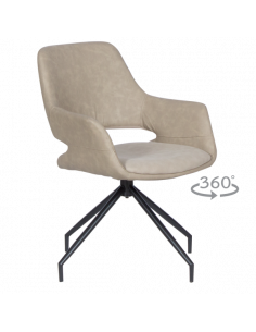 Трапезен стол TOTNES -1 - бежов SF 1