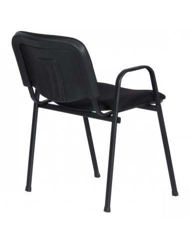 Посетителски стол Carmen 1137 LUX - черен