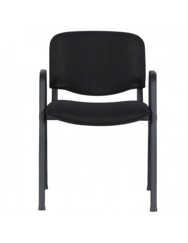 Посетителски стол Carmen 1137 LUX - черен