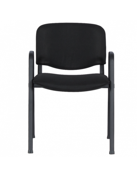 Посетителски стол Carmen 1137 LUX - черен